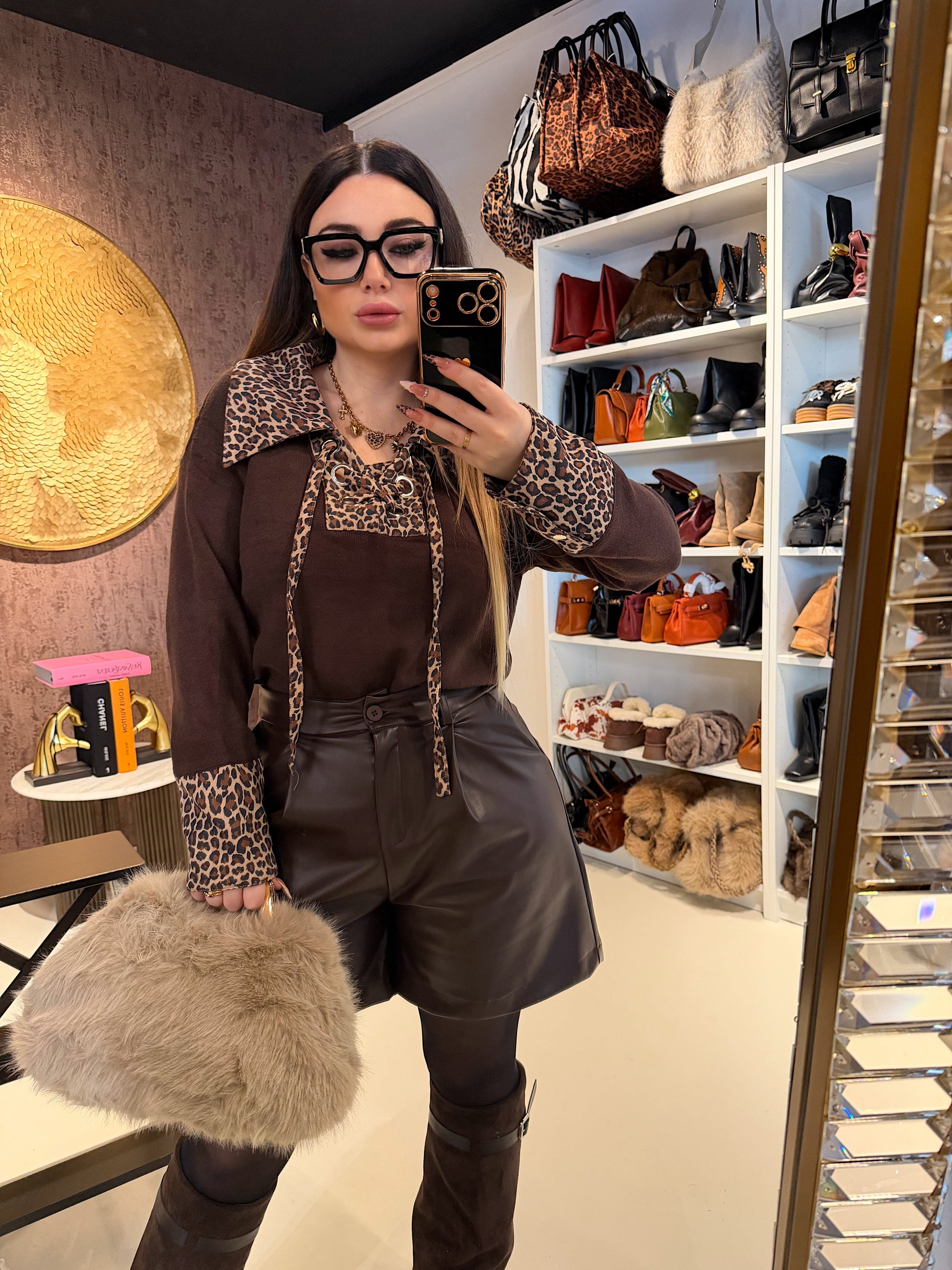 Felpa Wild Mood animalier