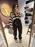 Maglioncino Waves Knit Bicolor