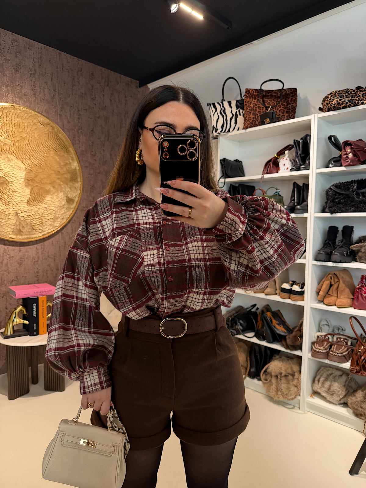 Camicia a quadri