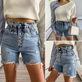 Short a caramella sfrangiato