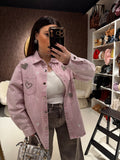 Camicia Denim Rose Hearts