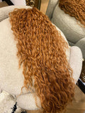 Coda #T27 riccia con Coulisse Rosso Rame
