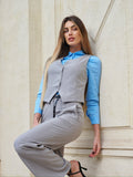 Completo due pezzi smanicato pantalone