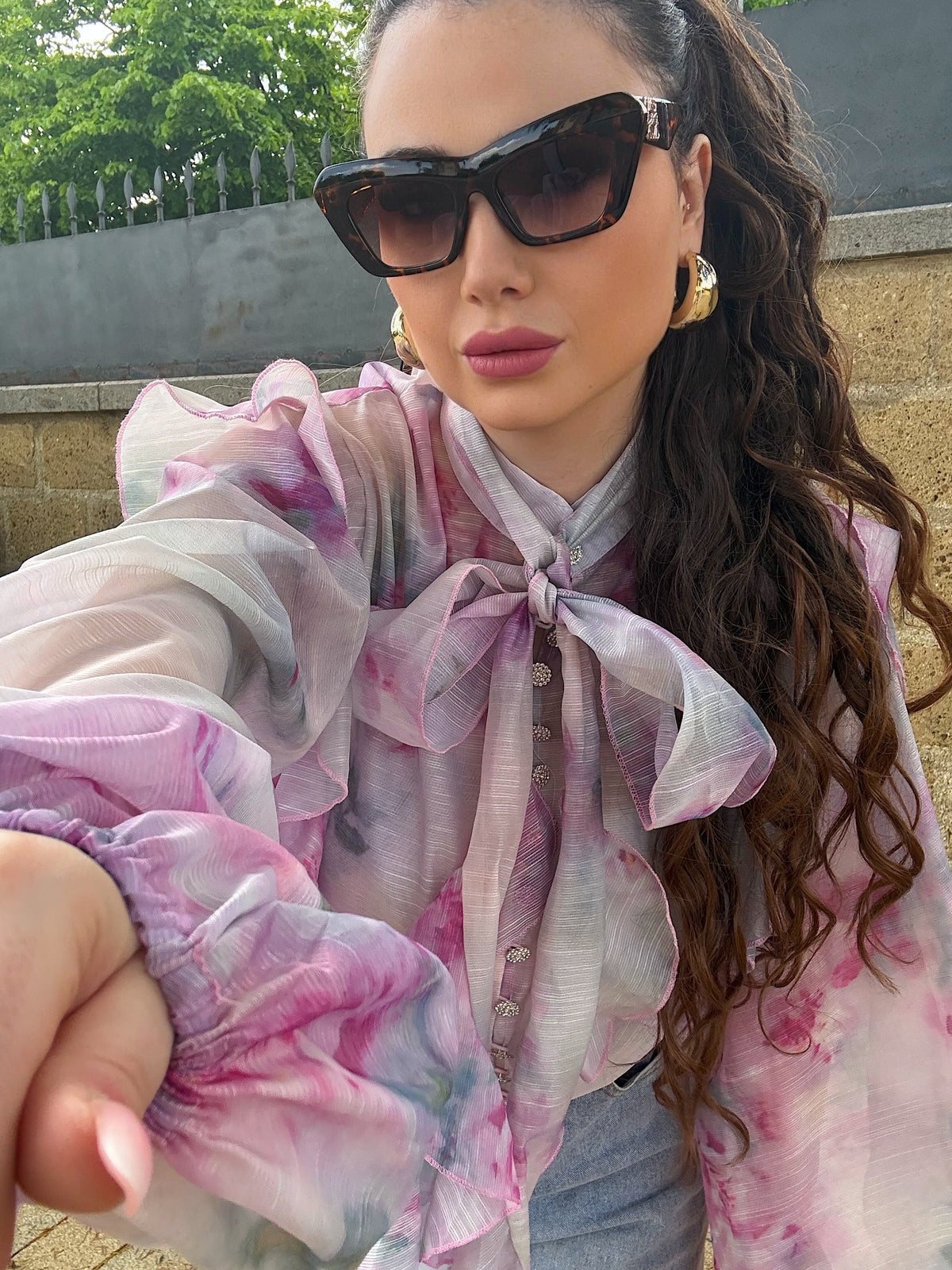 Camicia floreale