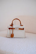 Vintage bag camel