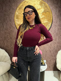 Maglia Essential a costine
