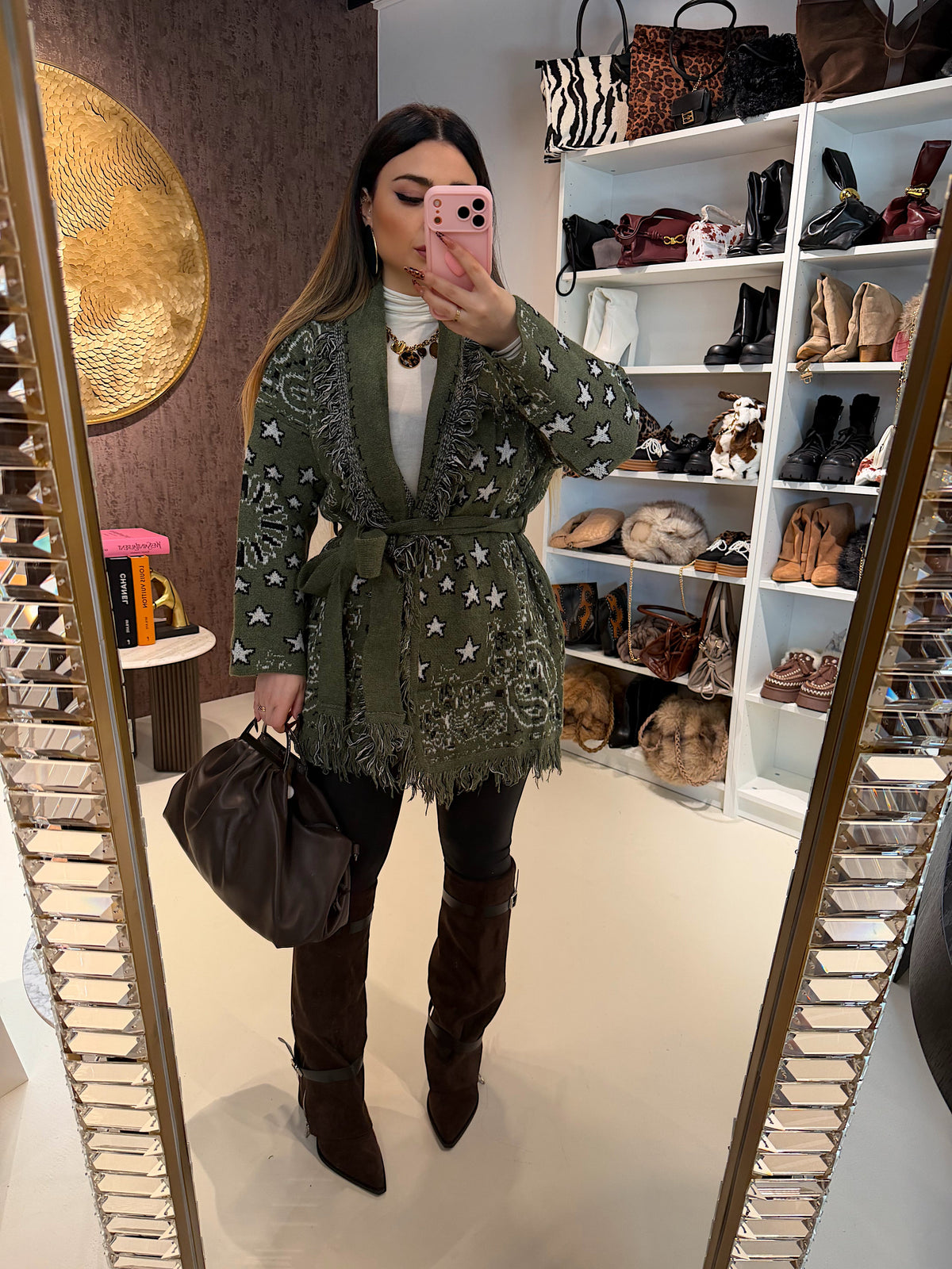 Cardigan Aspen Stars