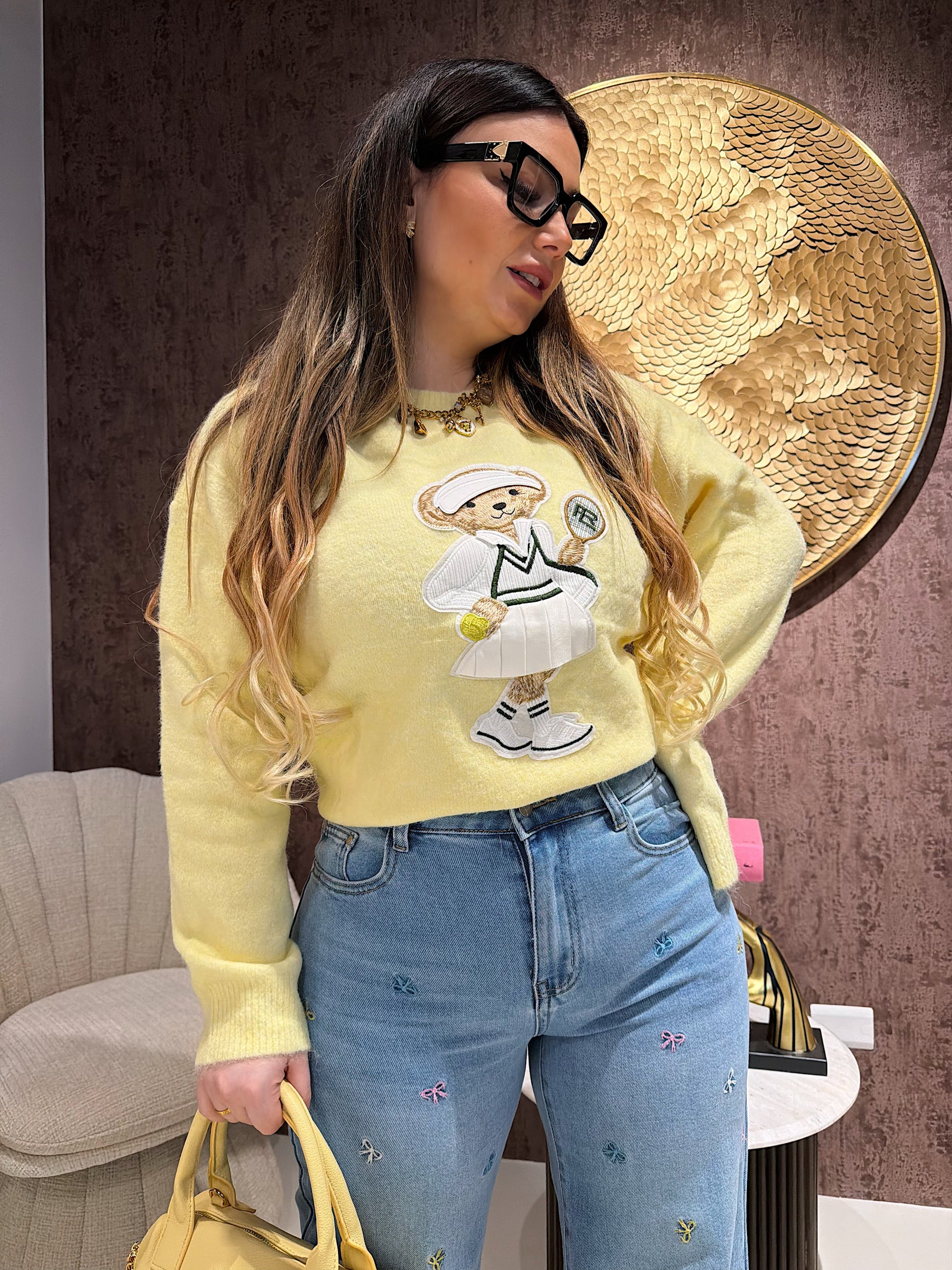 Maglioncino Teddy Tennis