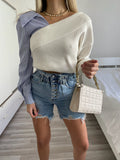 Short a caramella sfrangiato