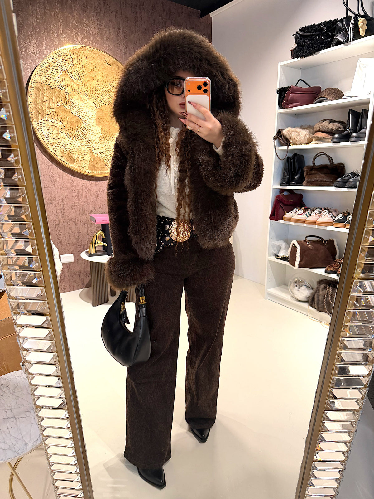 Giacca Teddy Luxe