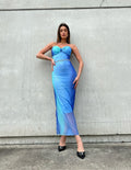 Abito in tulle soft sky