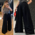Pantalone palazzo nero