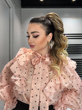 Camicia con cuoricini