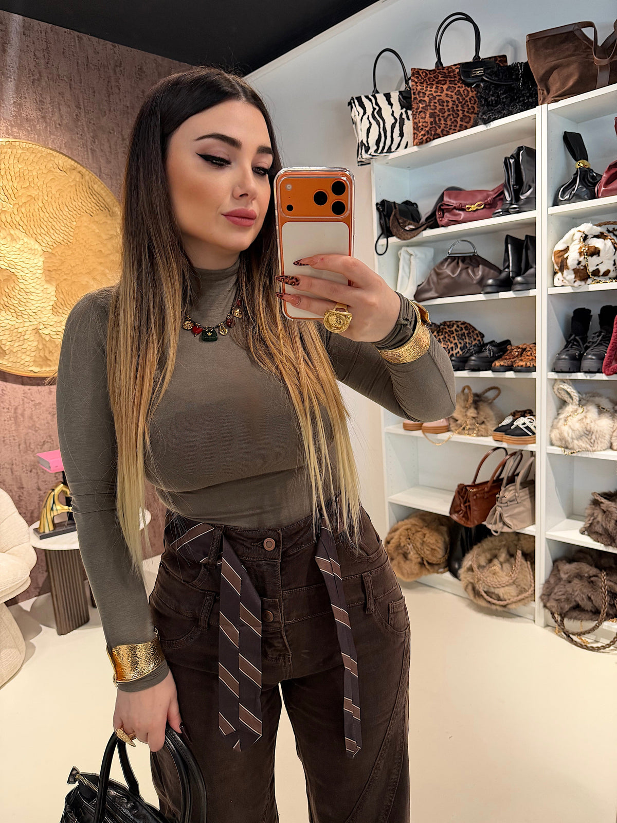 Maglia Essential con foro