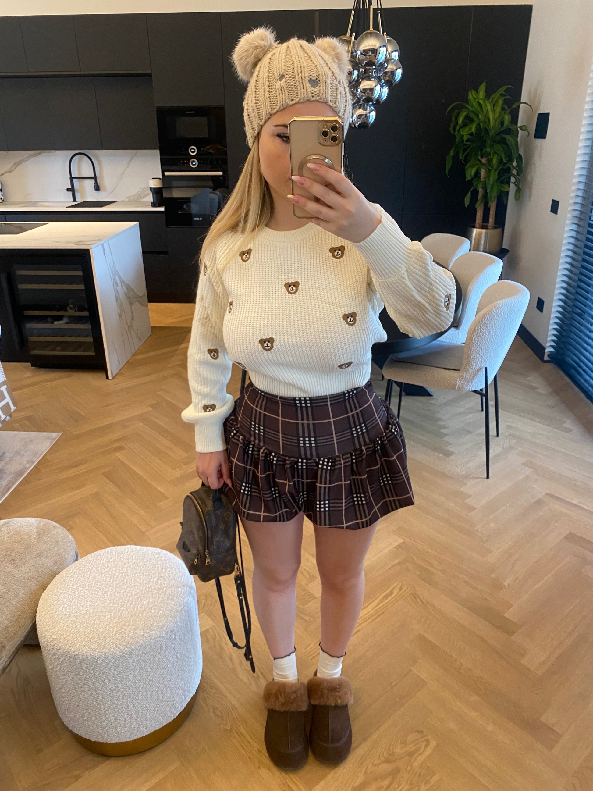 Maglione bianco Teddy