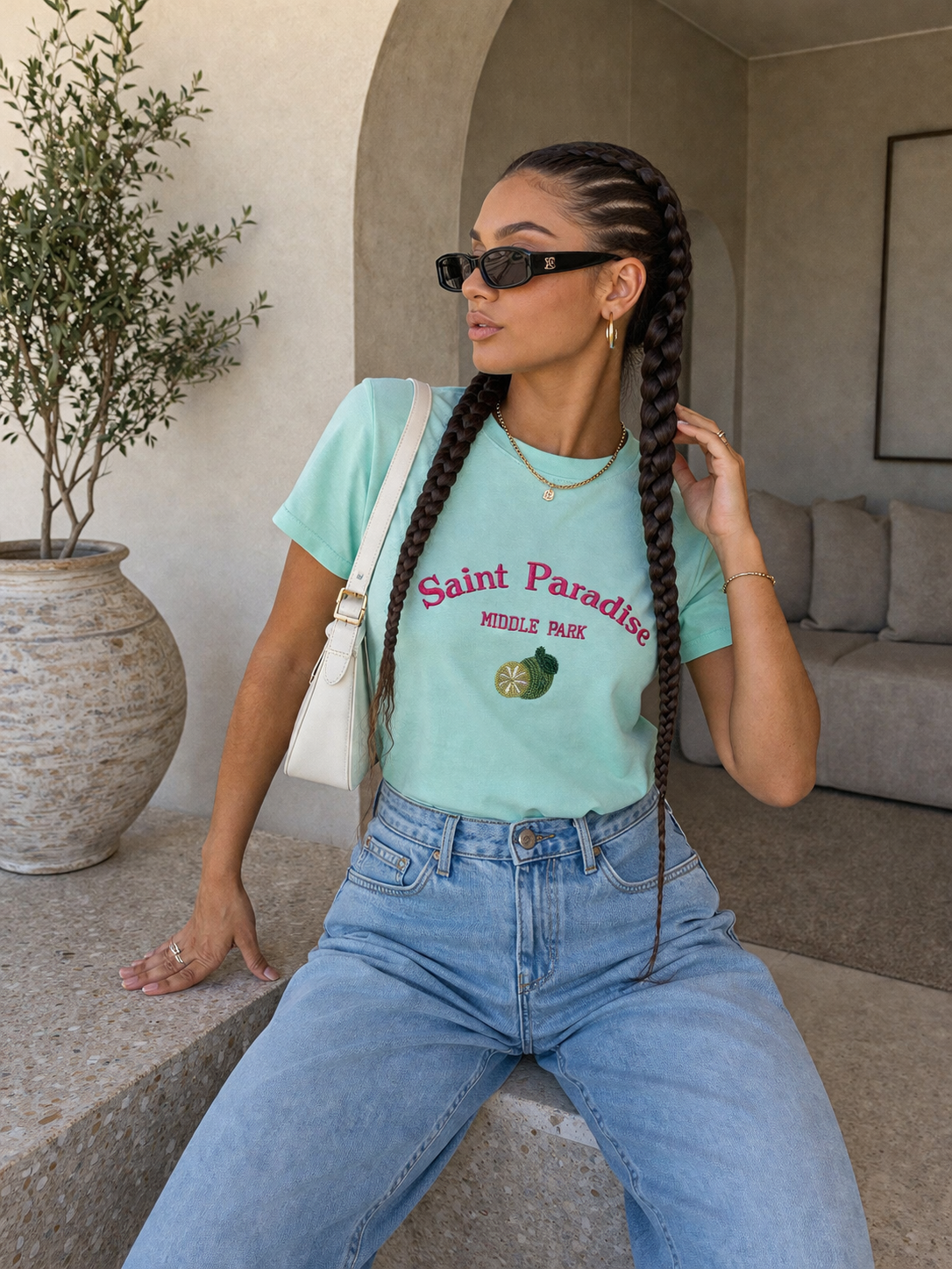 T-shirt saint paradise