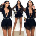 Abito in tulle nero