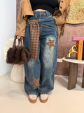 Jeans Street Style con Fascia Rimovibile