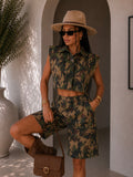 Completo militare short e giacca