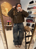 Jeans Ballon con Catenina