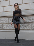 Calze con strass