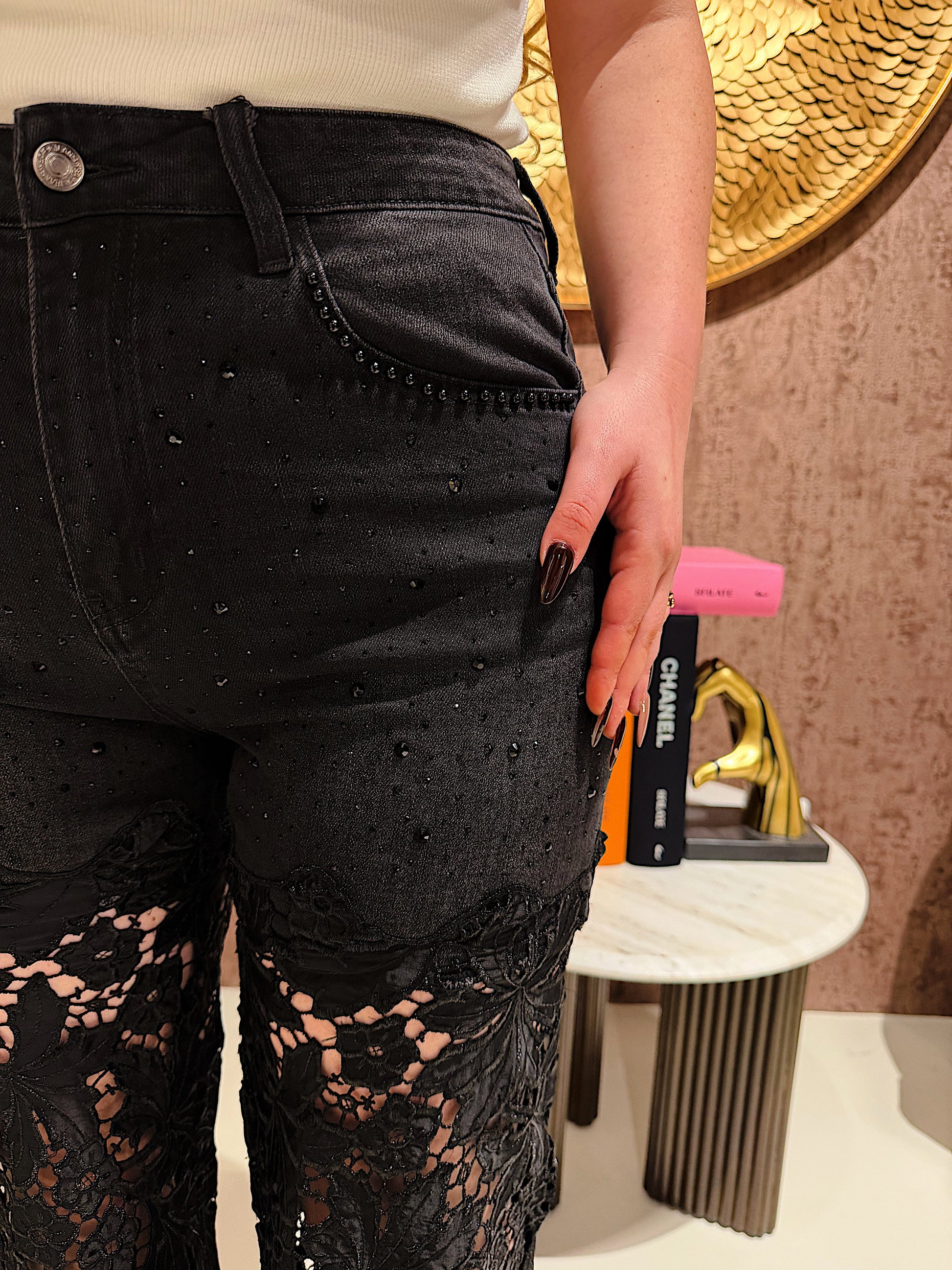 Jeans Bloom black