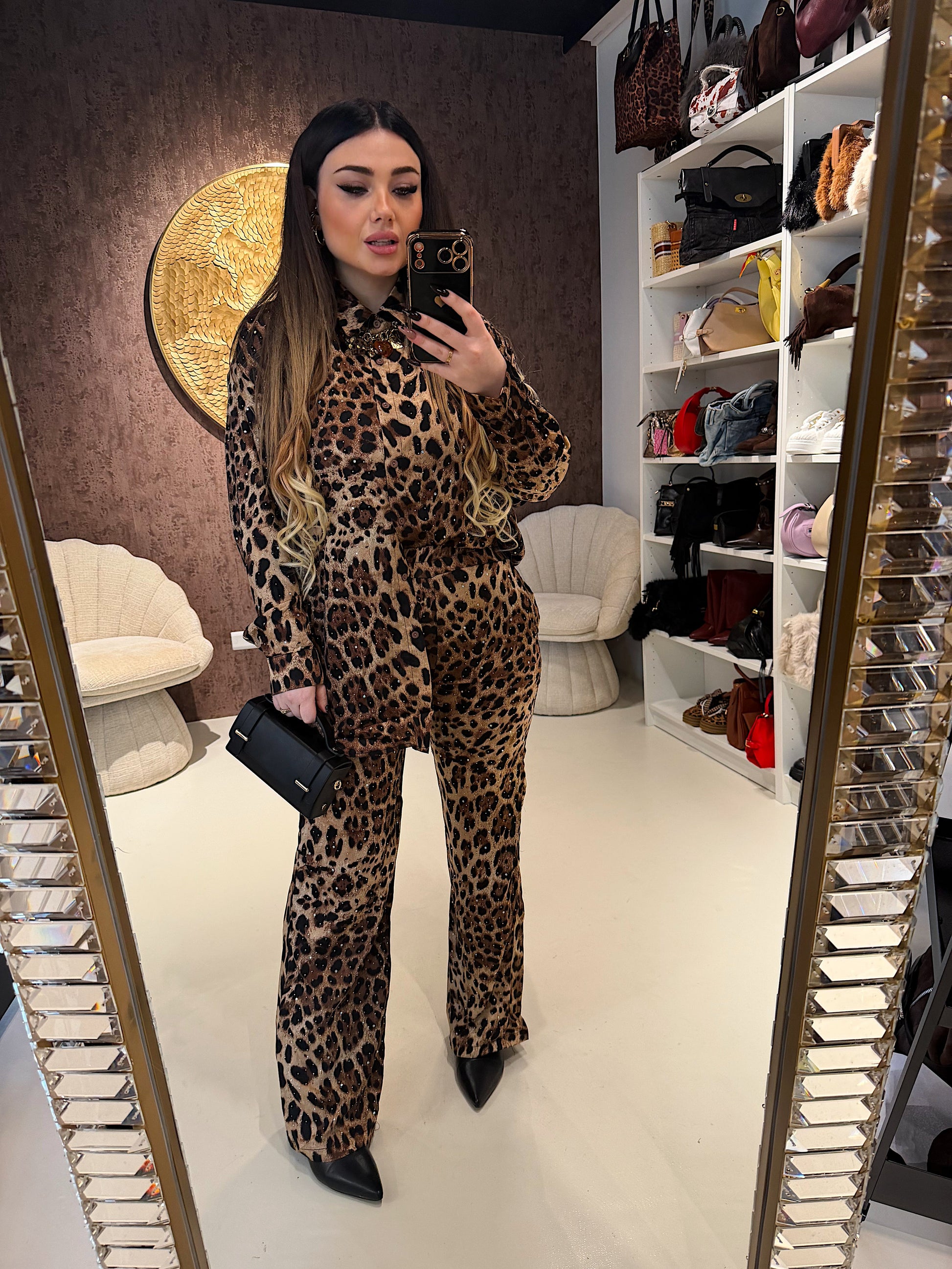 Completo Wild Glam Leopard