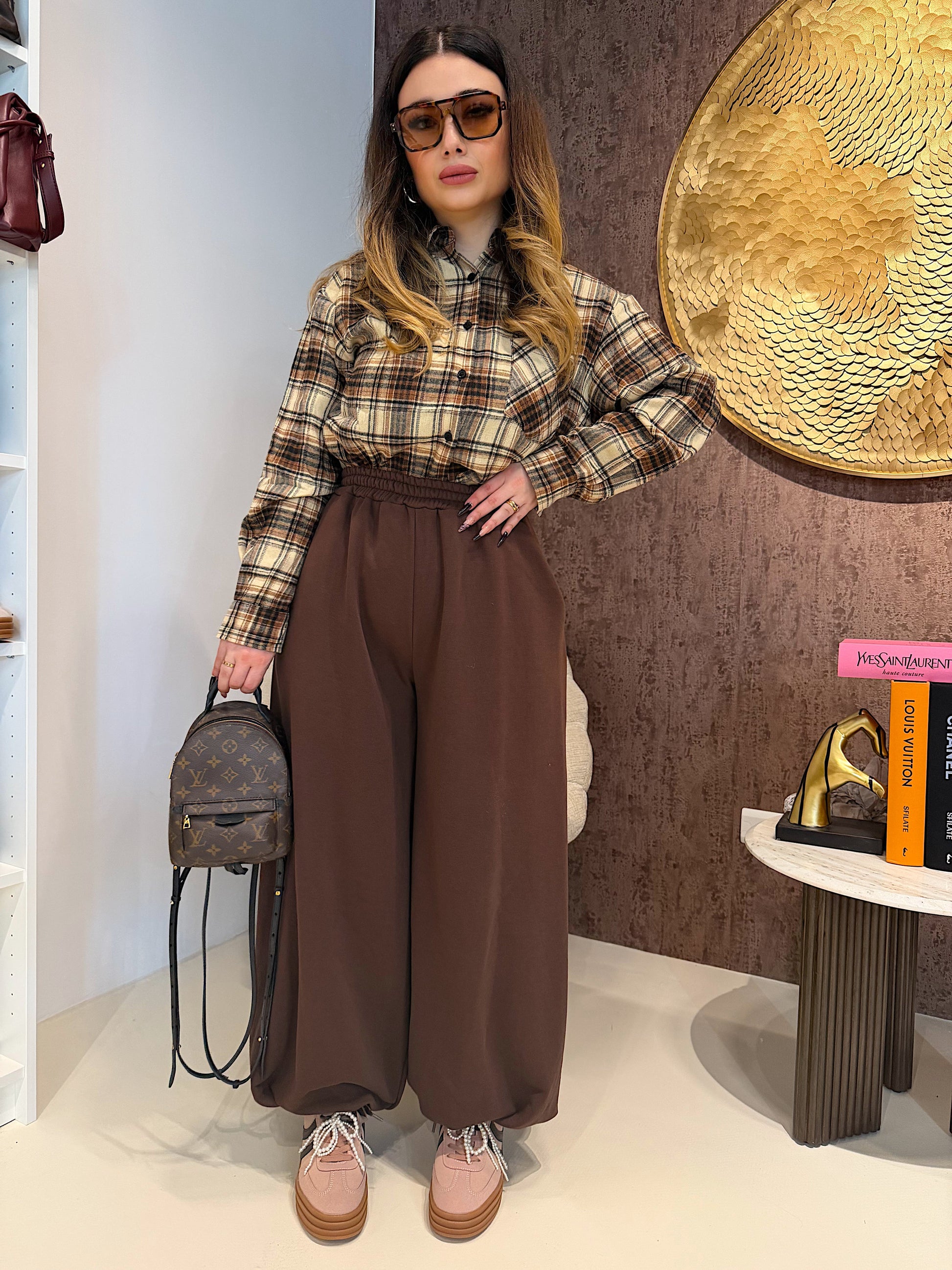 Pantalone relax fit