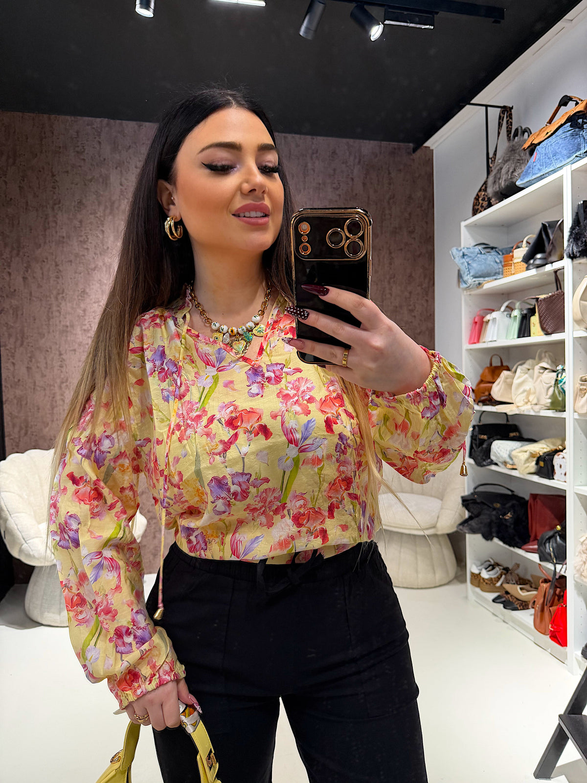 Camicia floreale vari colori