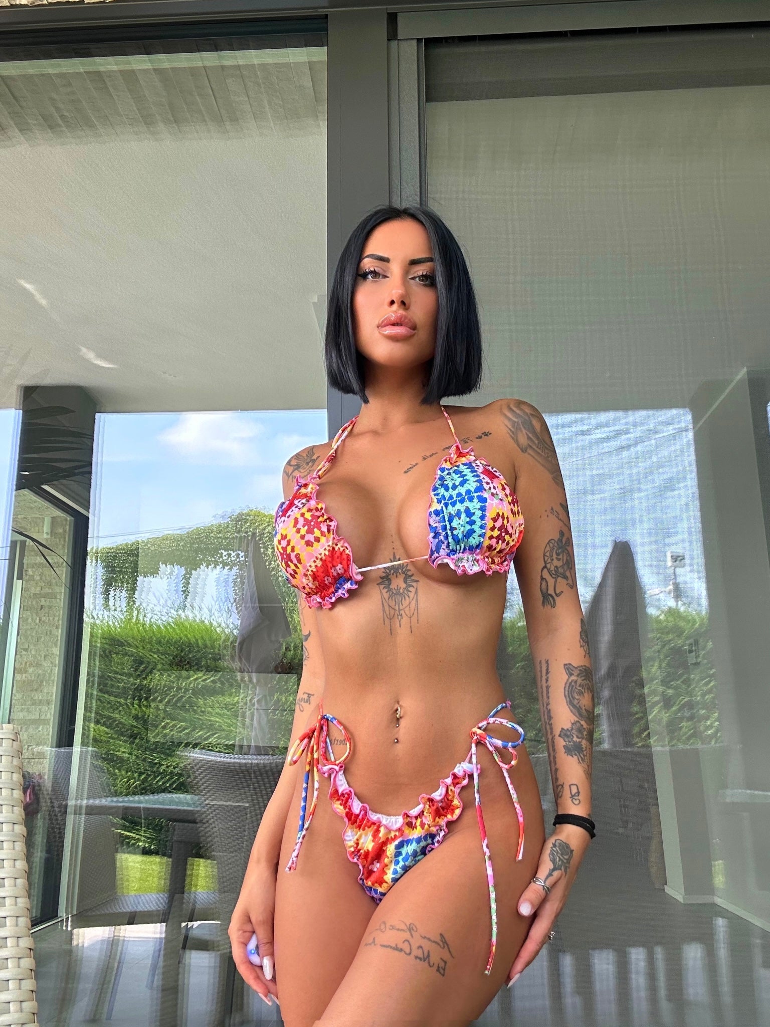 Bikini multicolor Positano