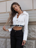 Pantalone cargo nero