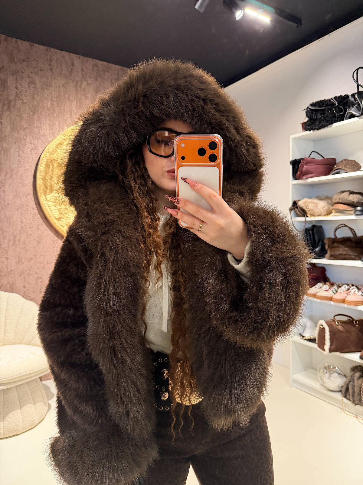 Giacca Teddy Luxe