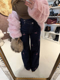 Jeans ciliegia