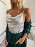 Top con scollo ghiaccio