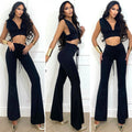 Completo top e pantalone nero