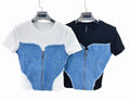 T-shirt con denim