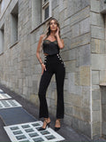 Pantaloni a vita alta con bottoni