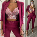 Completo giacca e pantalone Peonia