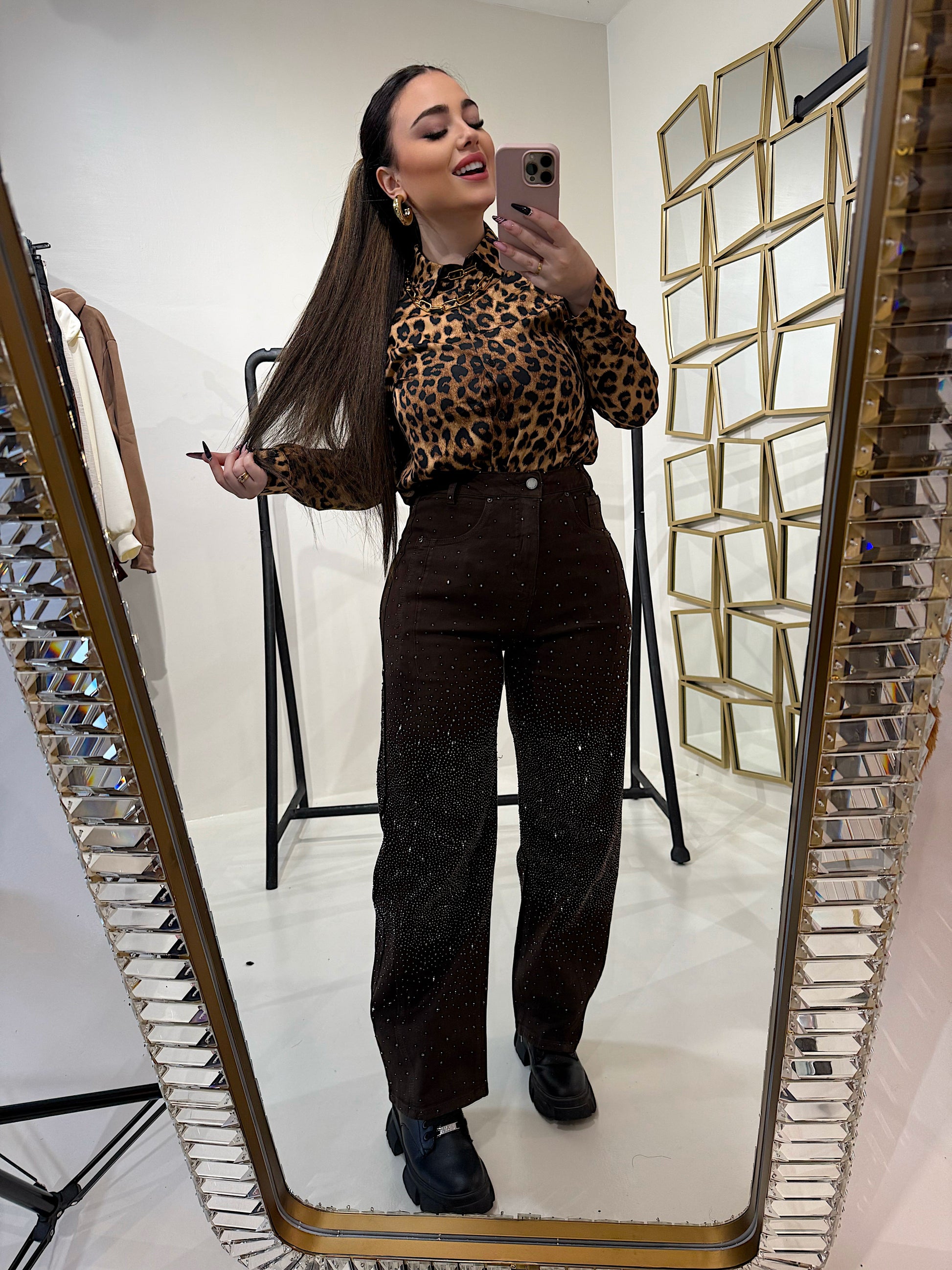 Camicia animalier