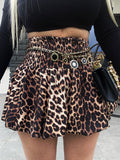 Gonna animalier a palloncino