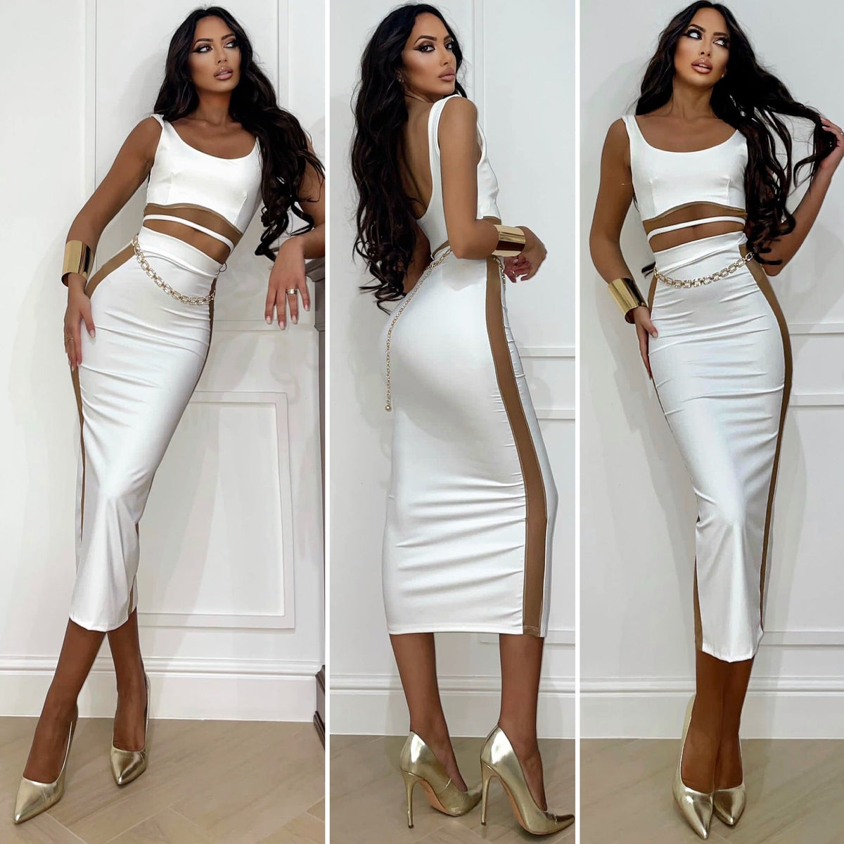 Completo bianco naked