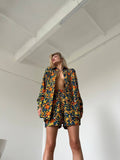 Camicia a fiori