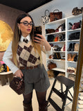 Short  in panno con cintura
