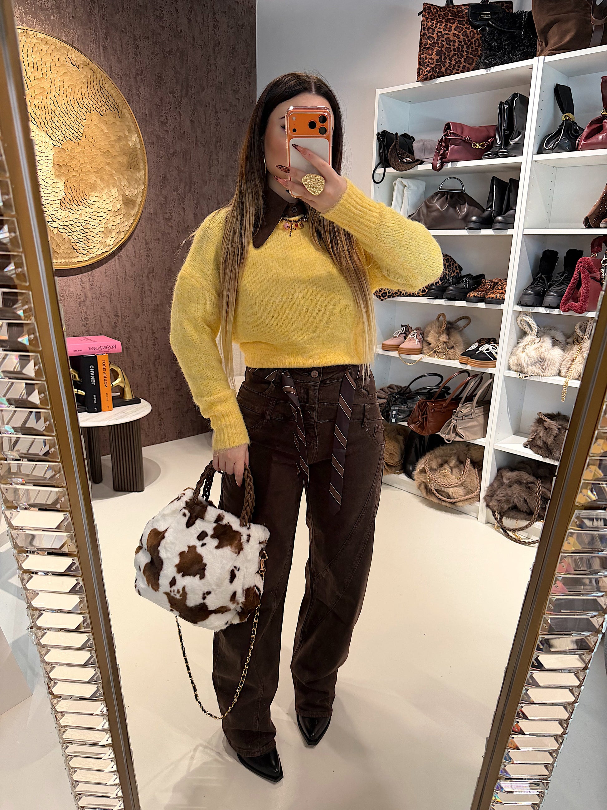 Maglioncino Softy giallo