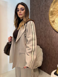 Completo Urban Chic con Cappuccio Marrone