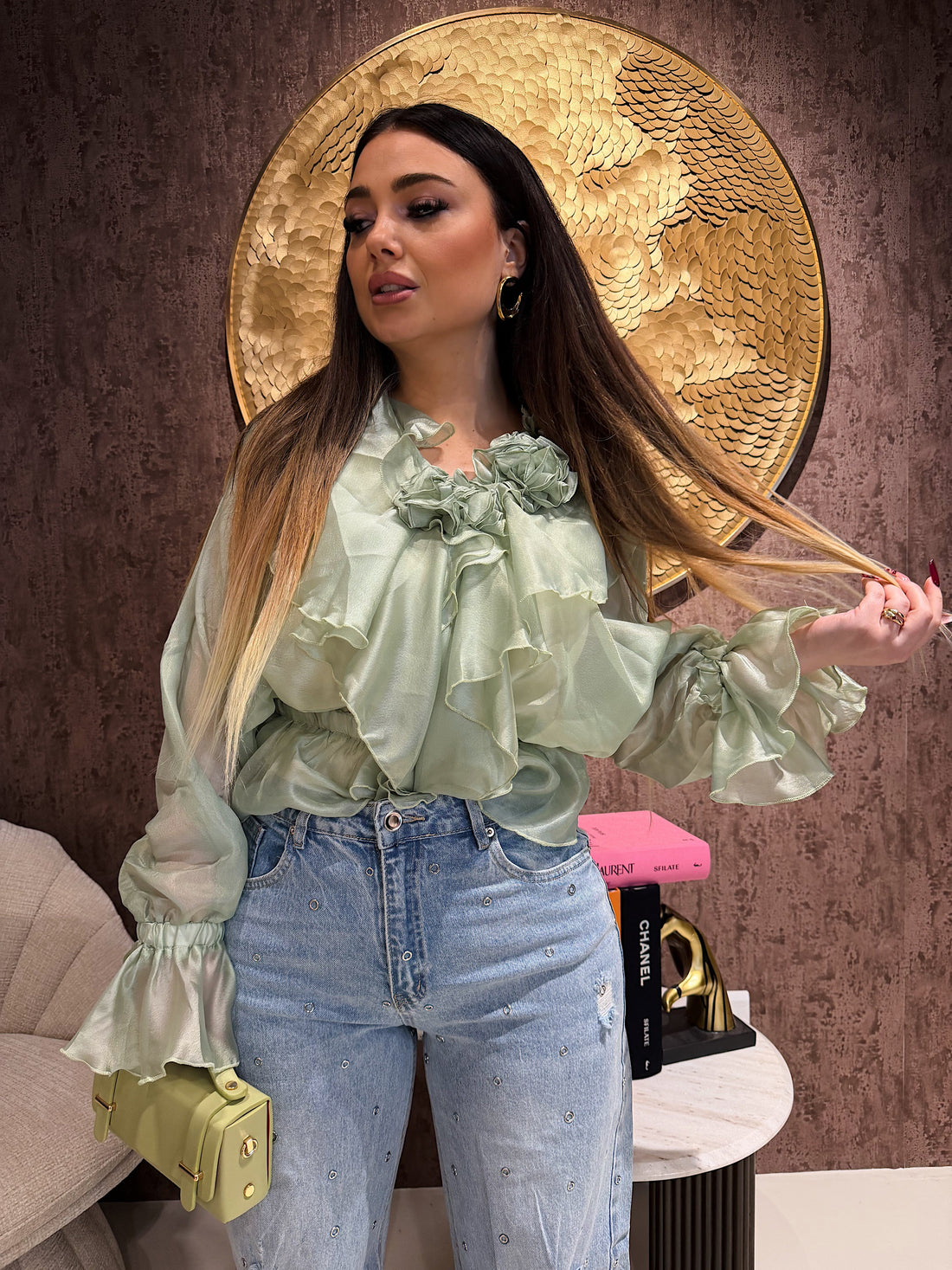 Blusa Romantic Rose