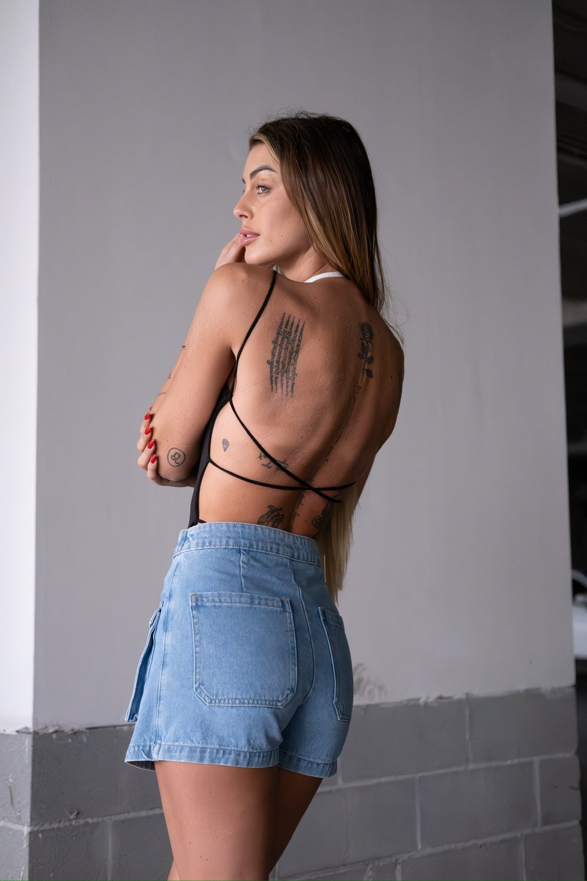 Body schiena incrociata