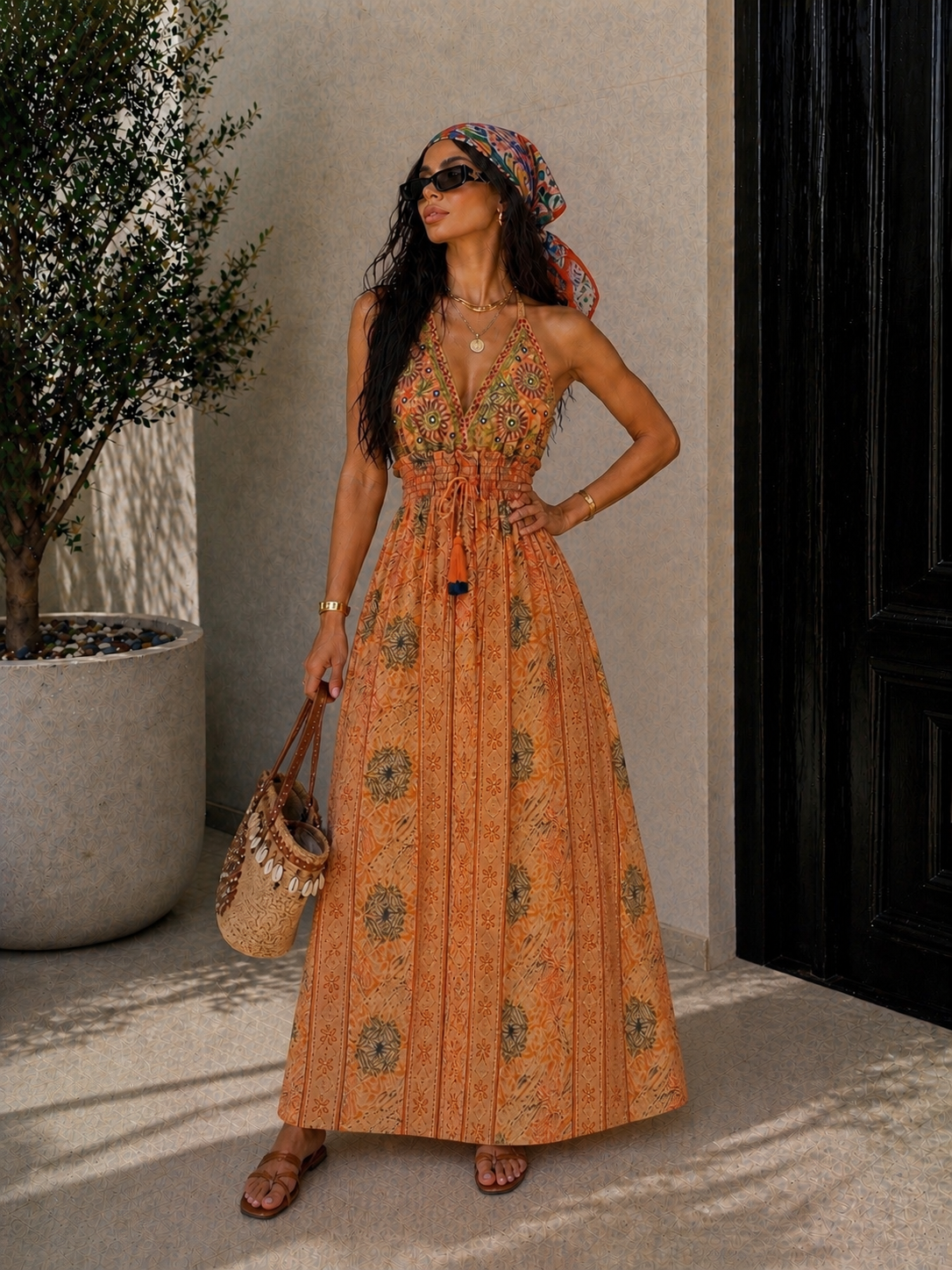 Abito Indian Lungo Summer
