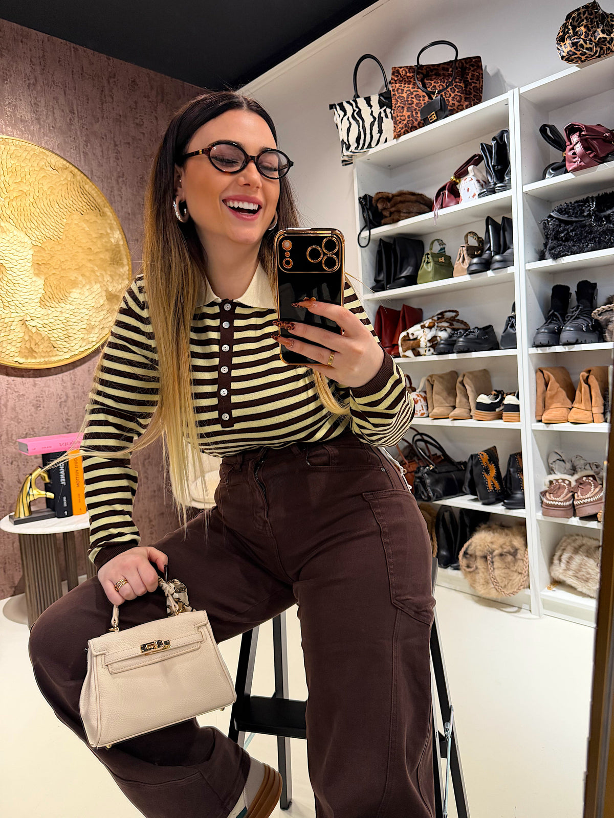 Maglioncino Chloé a righe