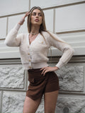 Cardigan morbidissimo beige